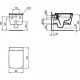 Ideal Standard Pakabinamas klozetas Blend Cube su dangčiu