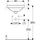 VariForm раковина настольная 55х40 см без отверствия для смесителя